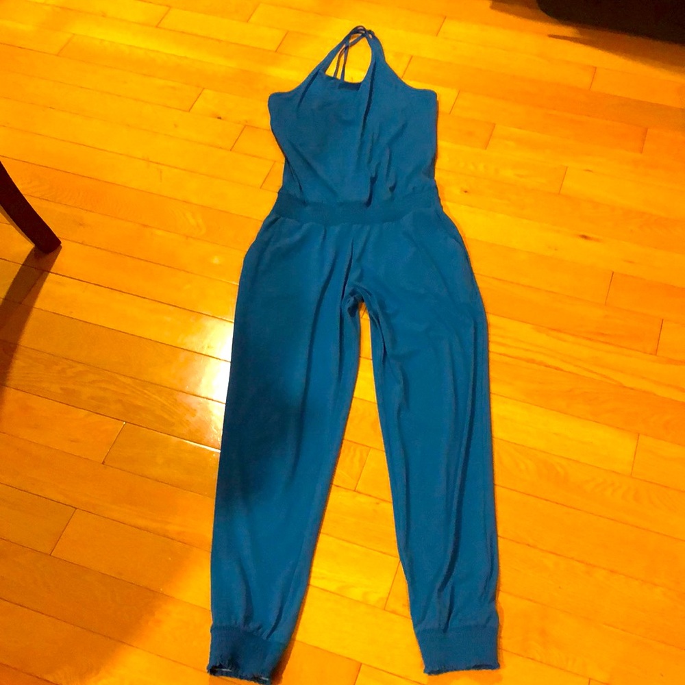 Sweaty Betty jumpsuit blue size small